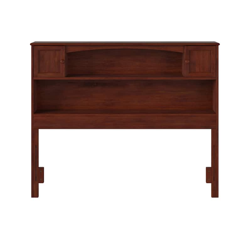 AFI Newport Bookcase Headboard with Attachable Charger