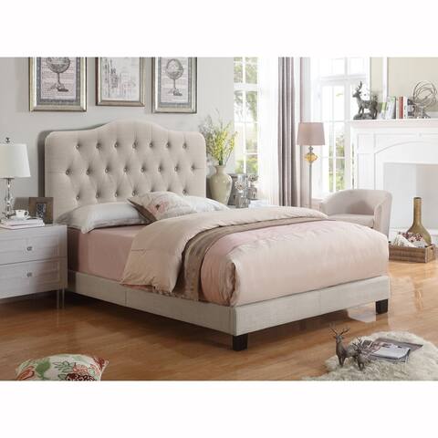 Beatrice Tufted Upholstered Low Profile Standard Bed