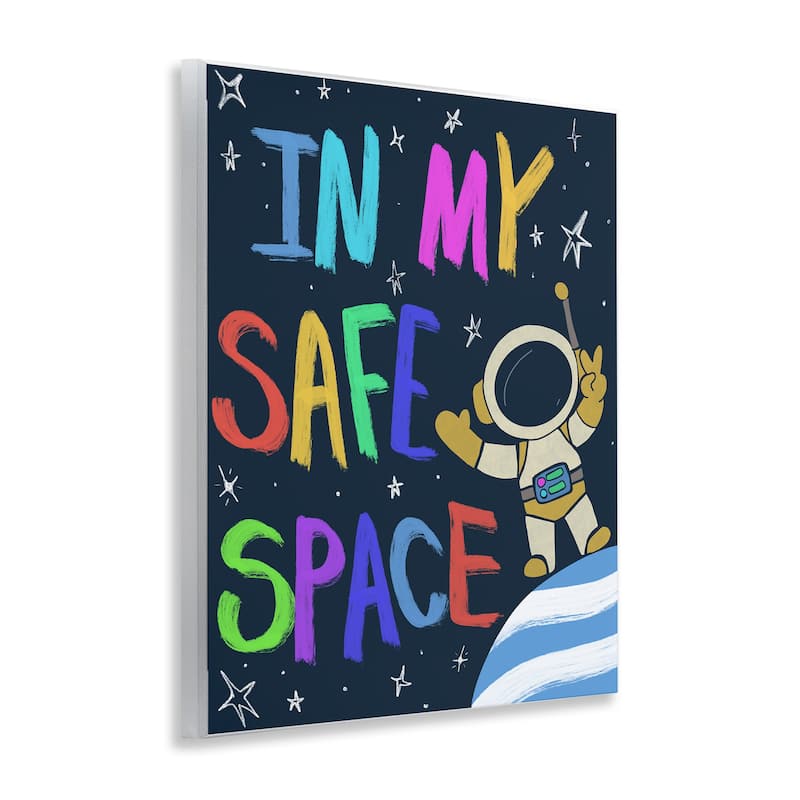 Stupell Comforting In My Safe Space Wall Plaque Art Design By Chen Alyesh
