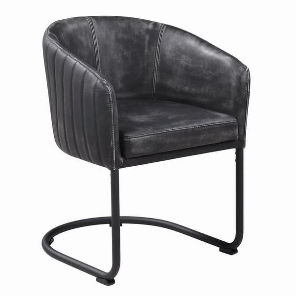 Remington Black Barrel Dining Chair - Bed Bath & Beyond - 33988978