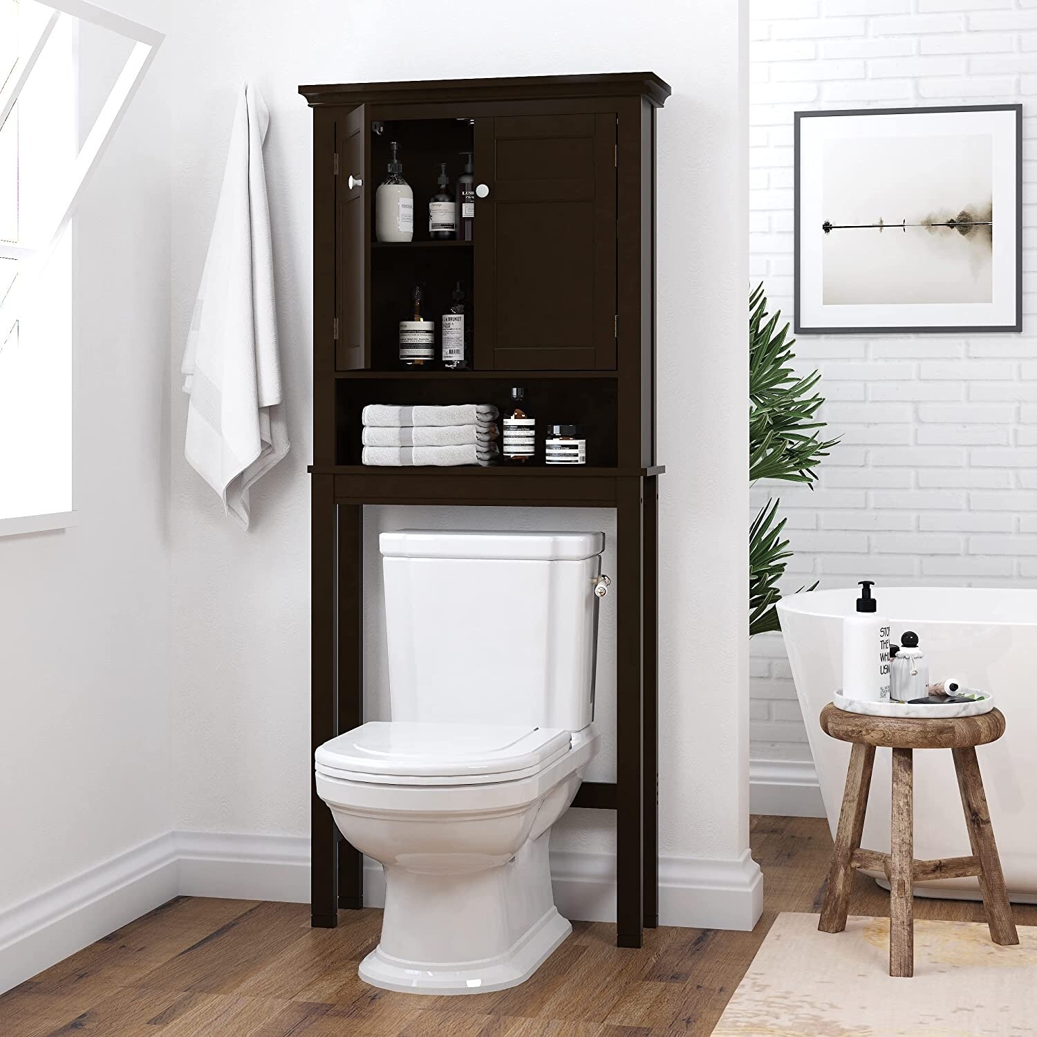 Bathroom Storage Over The Toilet Space-Saver – Sorbus Home