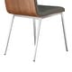 preview thumbnail 17 of 23, Armen Living Cafe Wood and Faux Leather Upholstered Dining Chairs - Set of 2/4/6