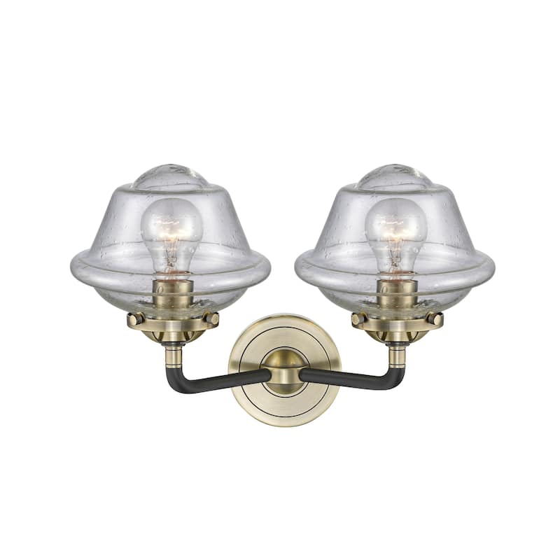 Innovations Lighting Small Bell 2 Light 13" Wide Bathroom Vanity Light