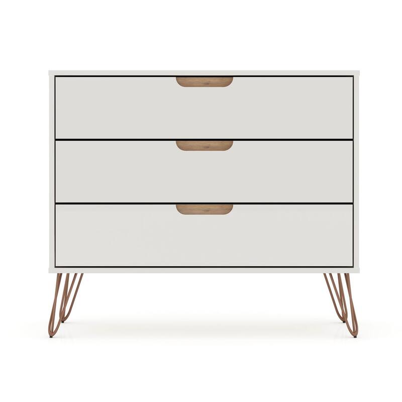 Bandene Mid-century Modern 3-drawer Dresser