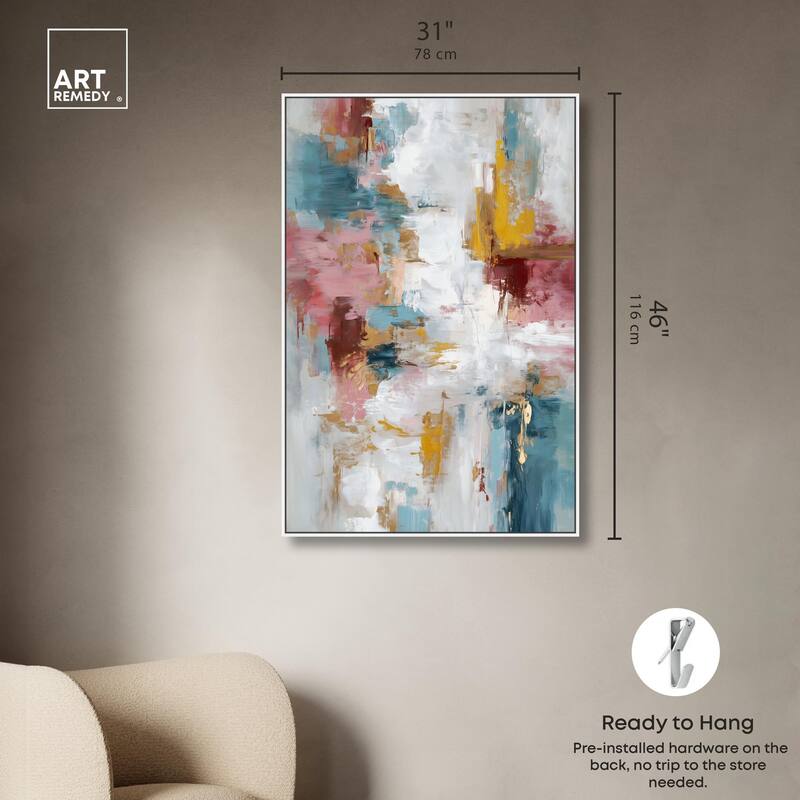 Warmth and cool II Canvas by Art Remedy
