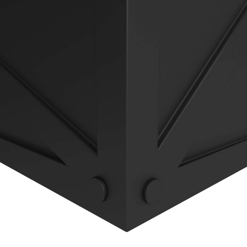 Bonsai Rectangular Fiberstone Planter Box, Modern Weather-Resistant Indoor/Outdoor Pot with Drainage for Healthy Plants