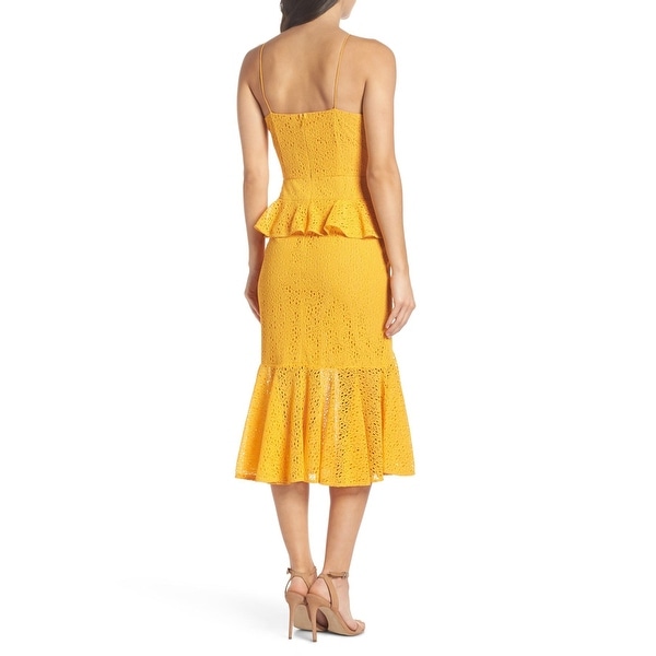 mustard dress size 16