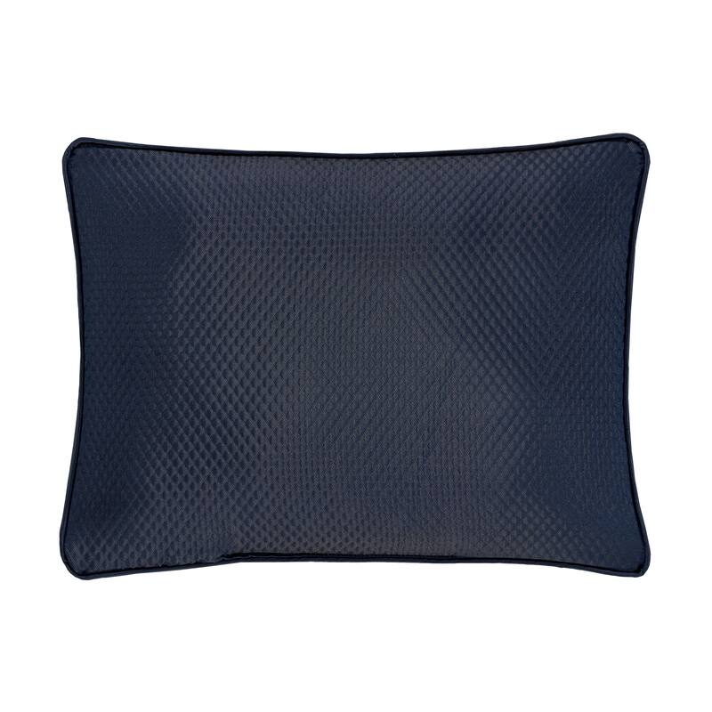J. Queen New York Excelsior Royal Blue Boudoir Decorative Throw Pillow