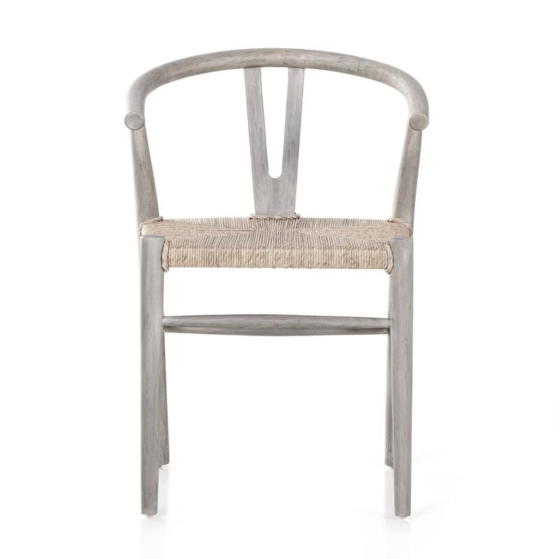 Haddock Dining Chair-Natural Teak - 21.5W x 22.5D x 31.5H
