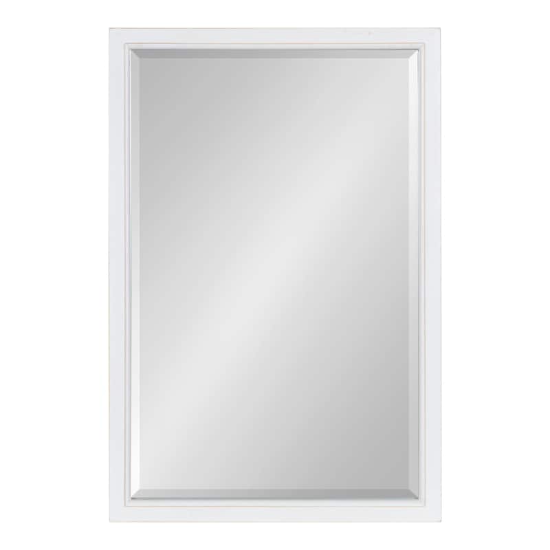 Kate and Laurel Hogan Wood Framed Wall Mirror
