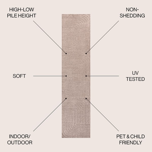 dimension image slide 1 of 33, JONATHAN Y Aarhus Minimalist Angle Geometric Ivory/Cream Area Rug