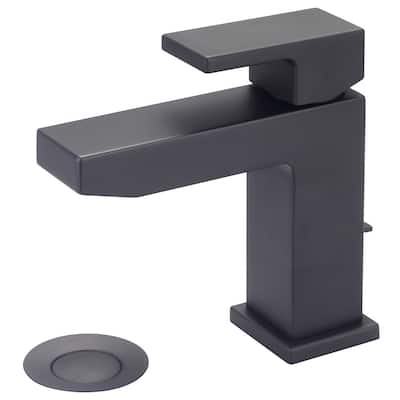 Pioneer Faucets Mod 1.2 GPM Single Hole Bathroom Faucet with Brass