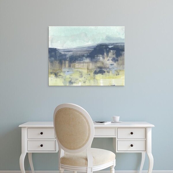 Easy Art Prints Jennifer Goldberger's 'Blueberry Hills I' Premium Canvas Art