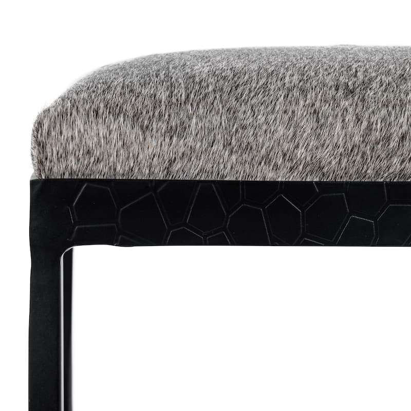 Classic Home Bose Leather Counter Stool