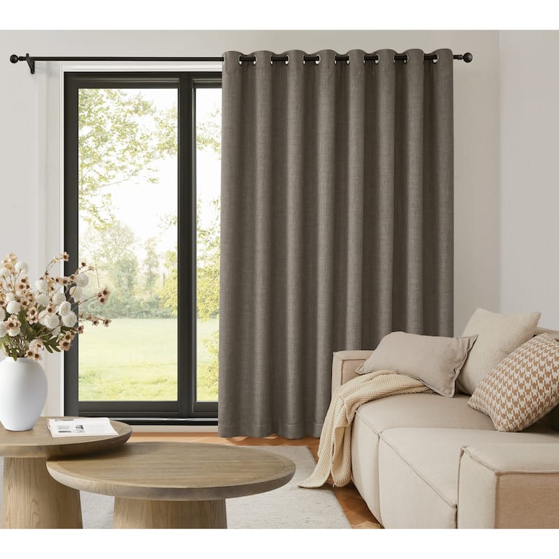 Sun Barrier Snap In Blackout Grommet Patio Door Grommet Panel