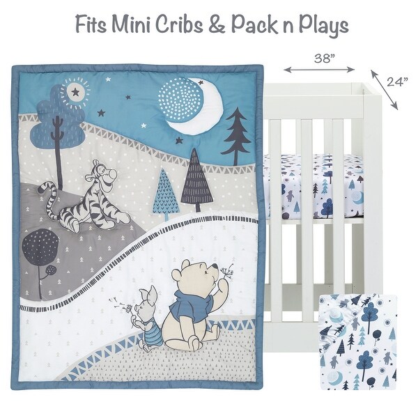 Disney mini crib top bedding