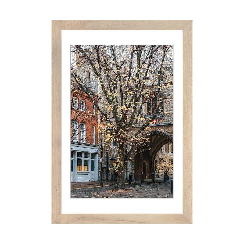 iCanvas "London" by The Urbanteller PFA - Natural - 24x16x1