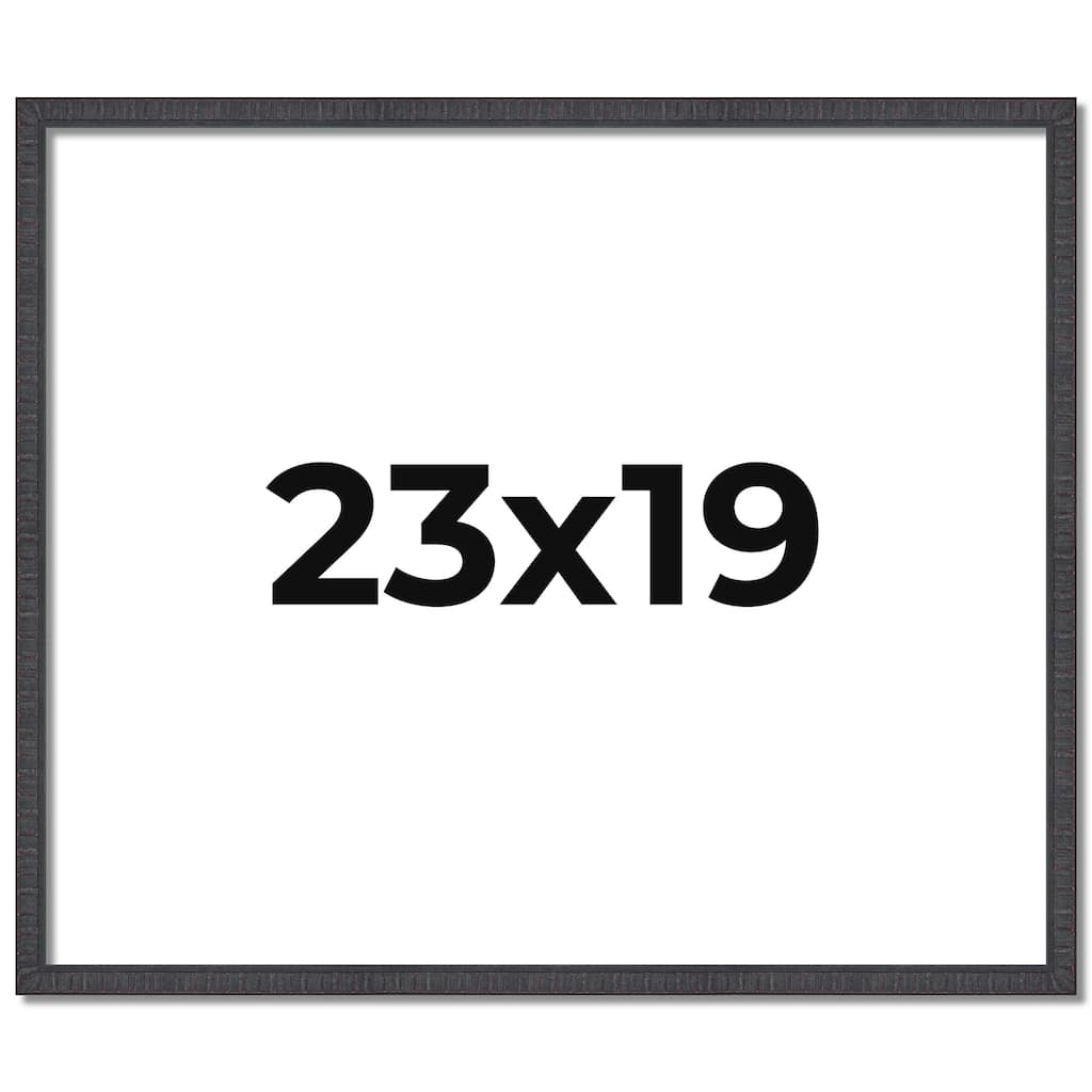 23x19 Frame Brown Picture Frame - Complete Modern Photo Frame Includes