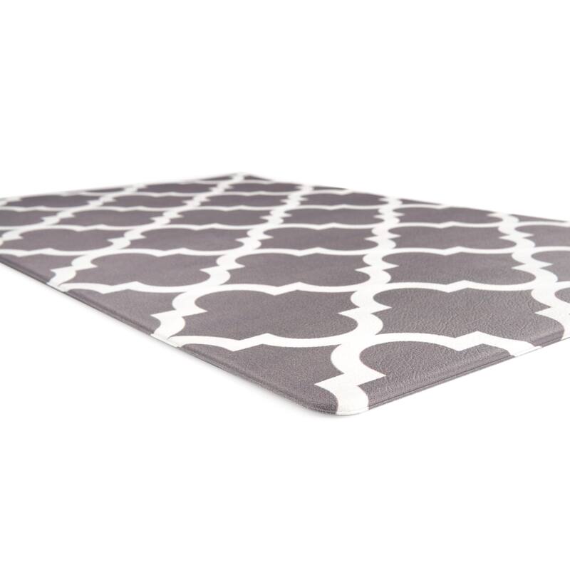 World Rug Gallery Moroccan Trellis Anti Fatigue Mat