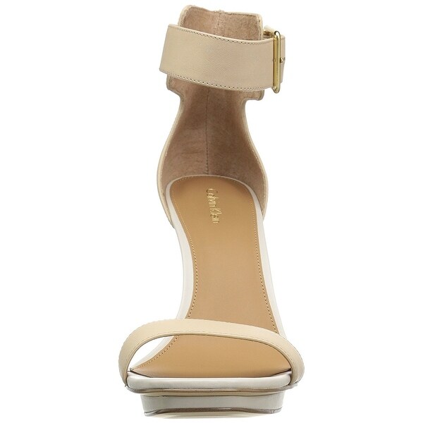 calvin klein vable platform sandal