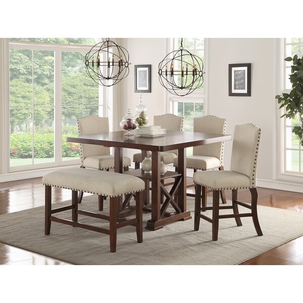 Dining sales bench cream