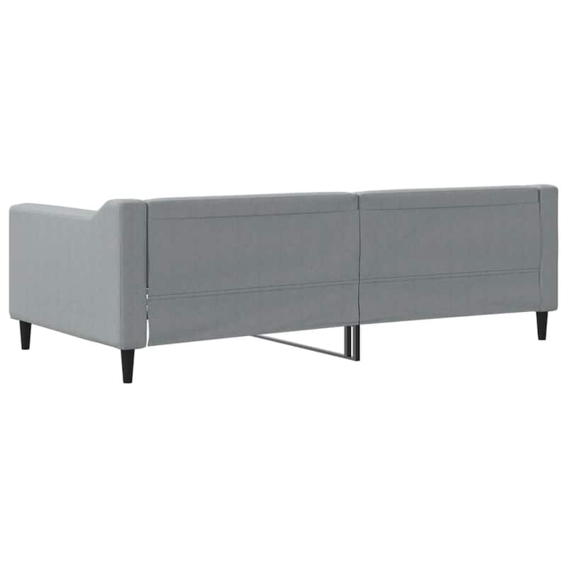 vidaXL Day Bed Upholstered Sleeper Sofa Bed for Bedroom Living Room Fabric