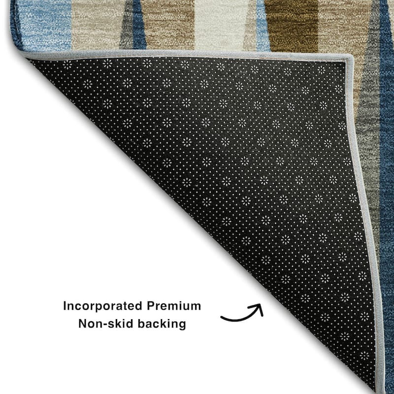 Premium Washable Super Soft Modern Glase Mayfield Rug