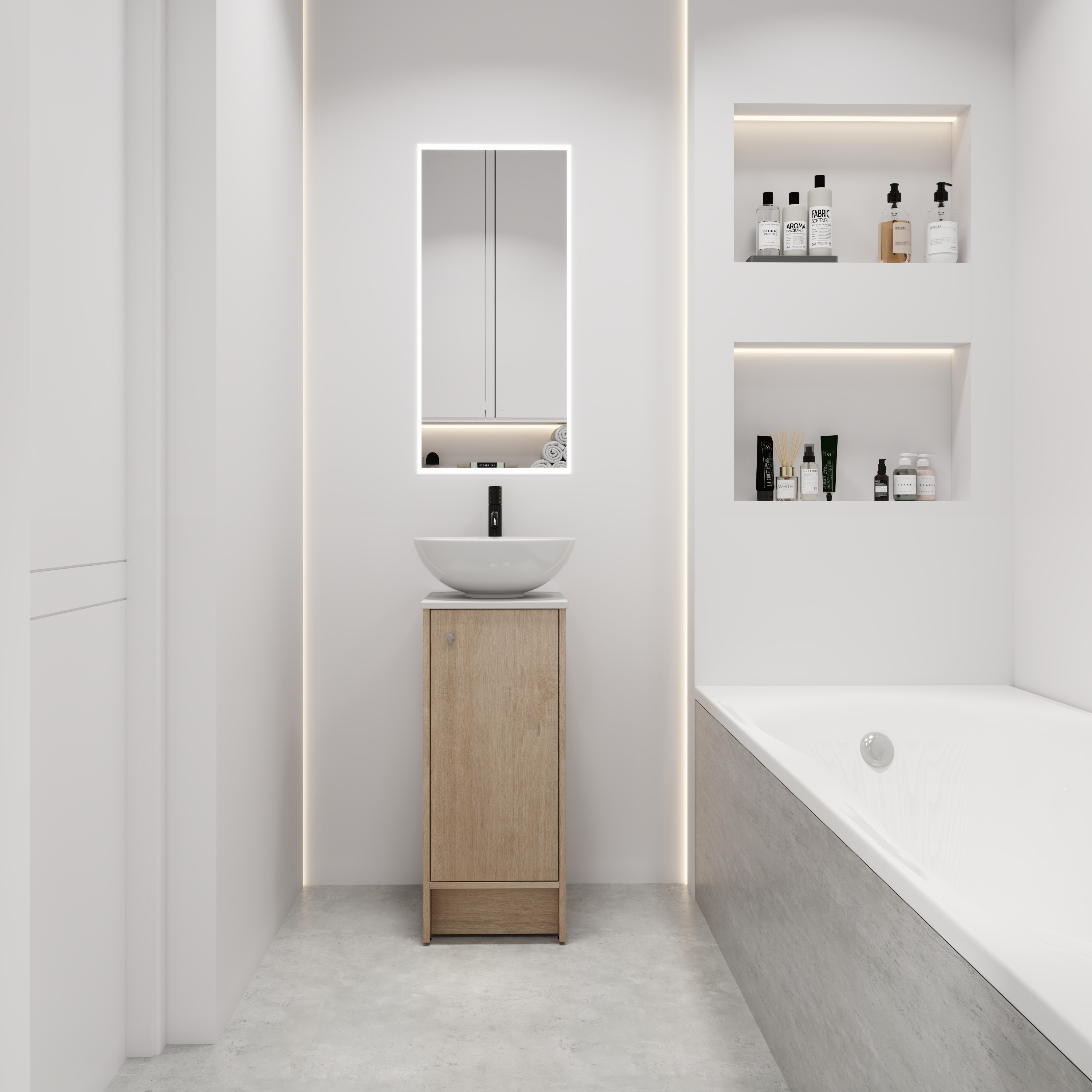 https://ak1.ostkcdn.com/images/products/is/images/direct/045f32f69f595c4fff7bc1b391921b2d65de0dd9/13%22-Freestanding-Bathroom-Vanity-with-Ceramic-Sink%2C-Soft-Close-Door%2C-and-Shelf-in-Light-Oak%2C-Elegant-Bathroom-Storage-Solution.jpg