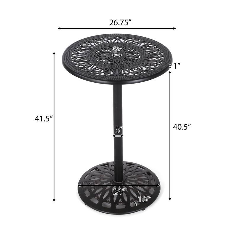 WATERBURY CAST BAR table