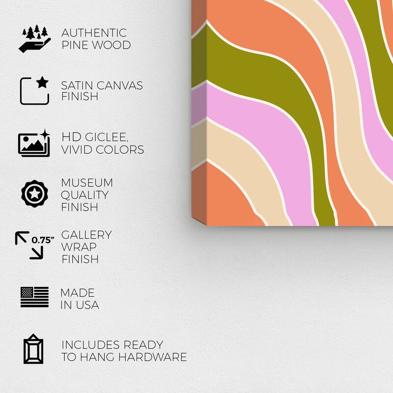 Wynwood Studio Canvas Abstract Skating Rink Vision Green and Army Green Wall Art Canvas Print