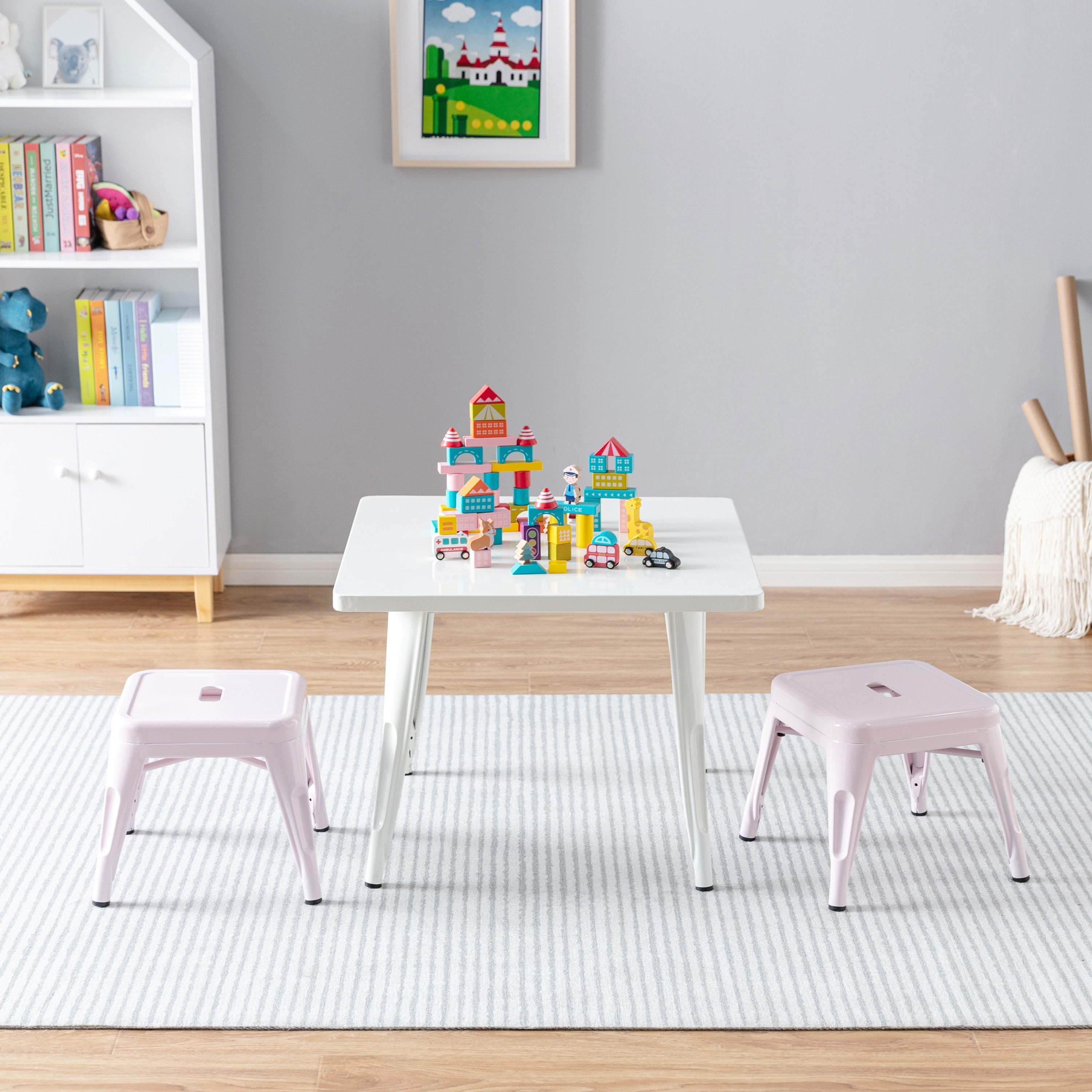 Harper Hudson Kids Metal Stool 2 pack On Sale Bed Bath