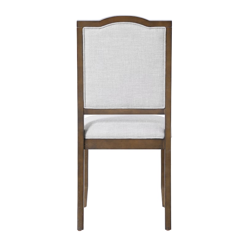 Farmhouse Dining Chairs Set of 4, Upholstered Dining Chairs with High Back, Modern Seating for Kitchen, Bedroom & Living Room