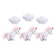 preview thumbnail 2 of 2, Unicorn Musical Crib Mobile - 15 in x 24 in x 10 in