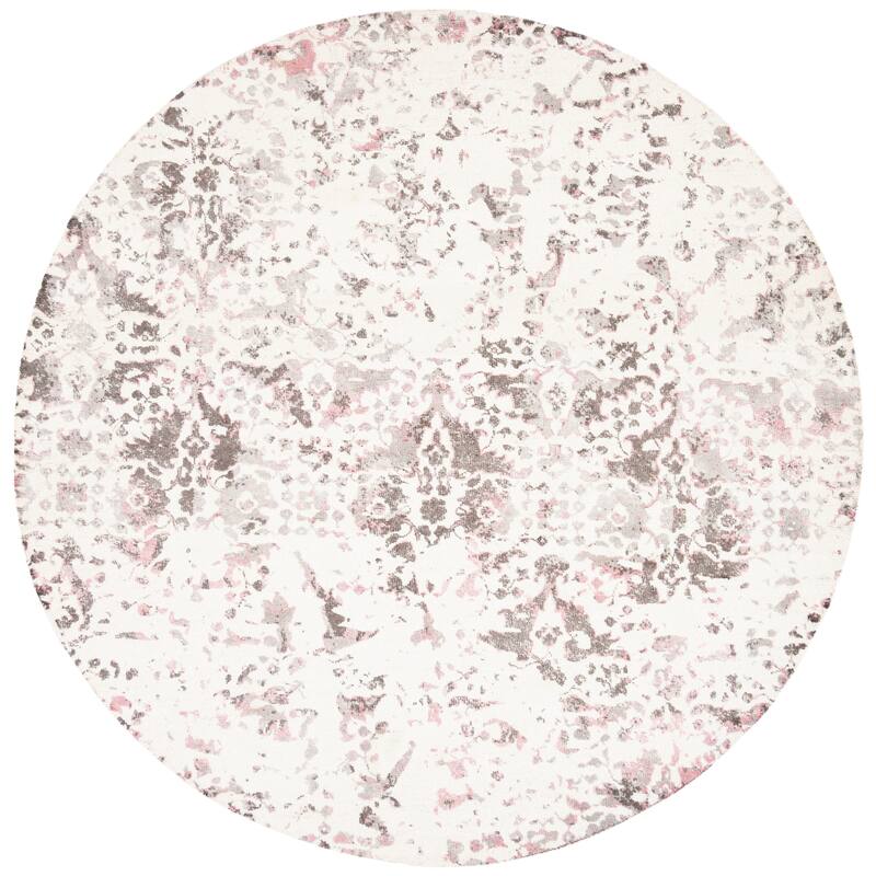 SAFAVIEH Hand-knotted Expression Erza Vintage Boho Abstract Wool Rug