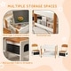 preview thumbnail 10 of 11, Kids chairs and table for reading or Drawing on a Blackboard - 24.2" L x 24.2" W x 18.9" H