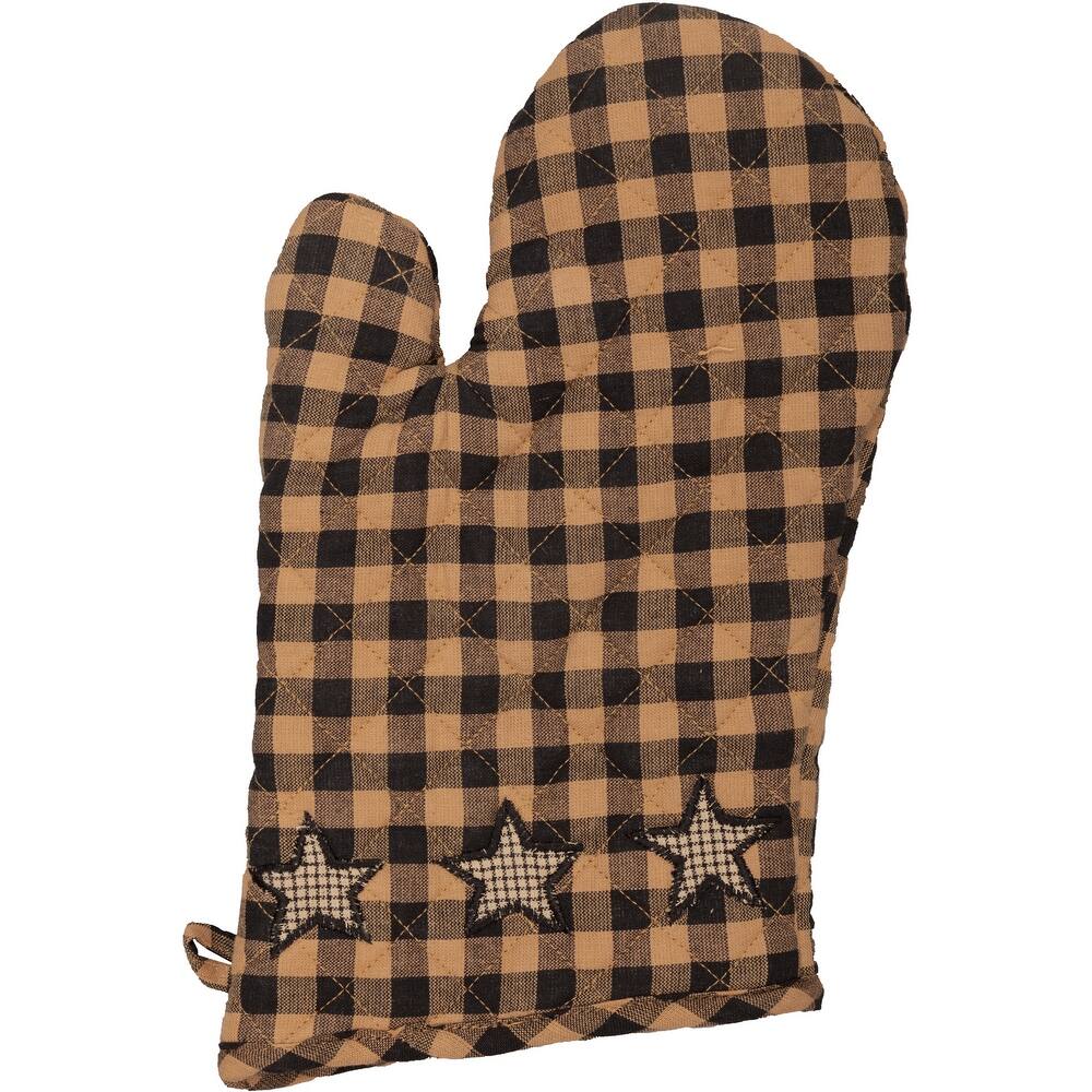 Farmhouse Star Oven Mitt - 8''