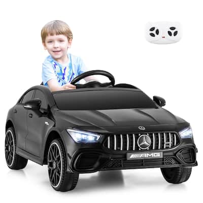 Gymax 12V Kids Ride on Car w/Remote Rocking Function Transport Wheels