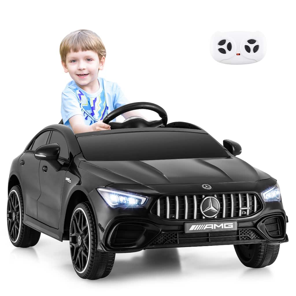 Gymax 12V Kids Ride on Car w/Remote Rocking Function Transport Wheels