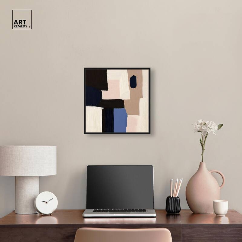 Blue Quietude II Canvas by Art Remedy
