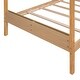 preview thumbnail 8 of 65, Wood Playhouse Bed wSemi-enclosed Roof, Headboard, Footboard Storage