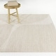 preview thumbnail 1 of 3, Bartel Organic Geometric Area Rug 5'3" x 7' - Cream/Beige