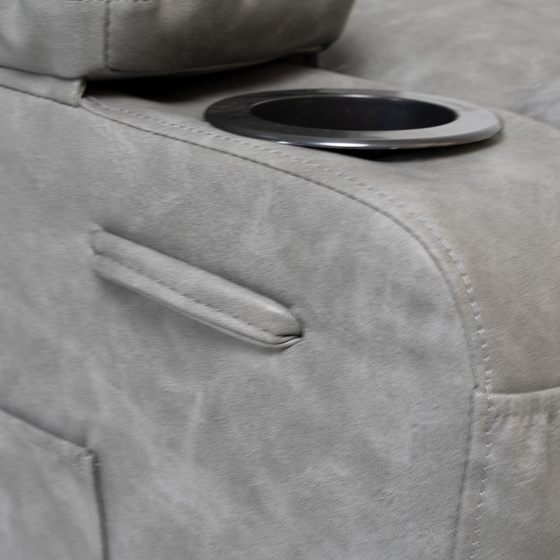 21"W Large Size Electric Power Lift Recliner,8 Point Vibration Massage And Lumber Heat,Remote Control,Side Pockets,Cup Holders