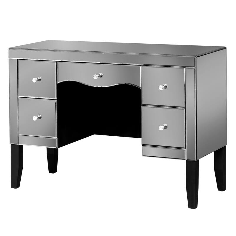 Luxury Mirrored Makeup Vanity 5-Drawers