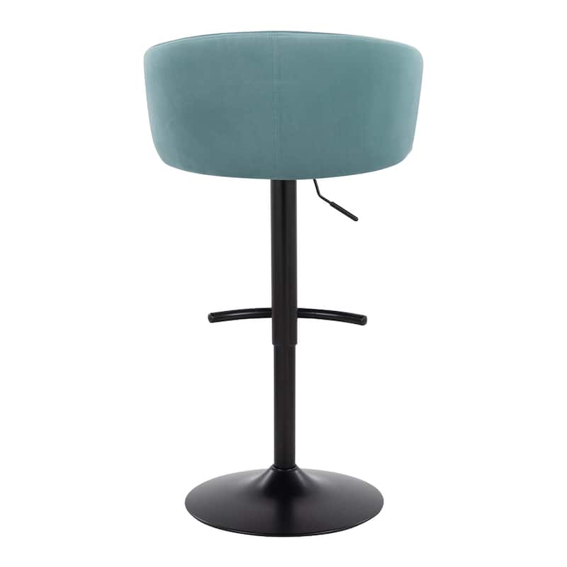 Silver Orchid Battista Adjustable Bar Stool (Set of 2)