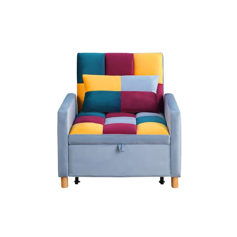 Multi-Functional Sleeper Chair with Pillow