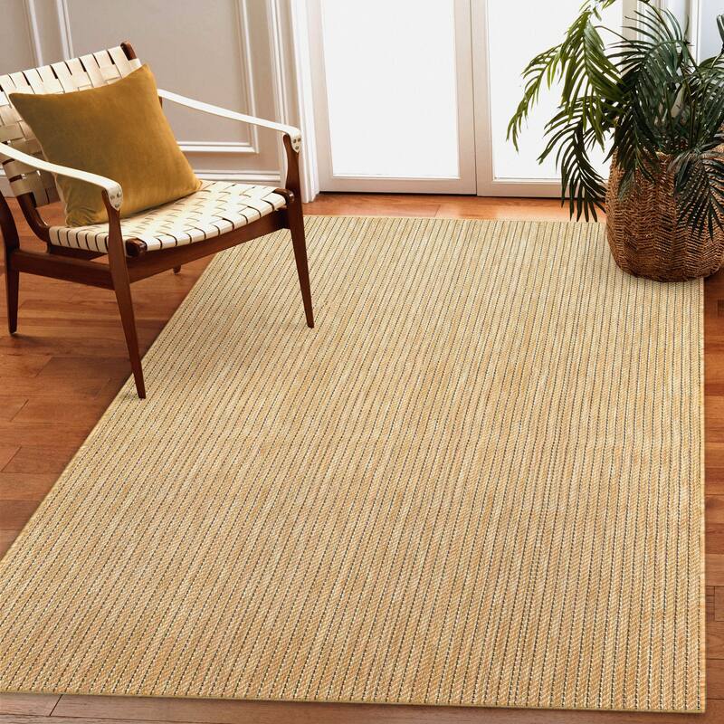 Liora Manne Carmel Textured Striped Indoor/ Outdoor Area Rug