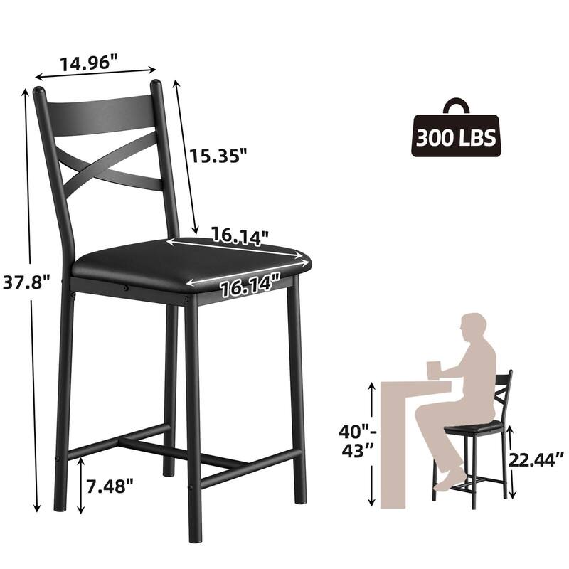 Bar Stools Set of 2/4