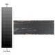 preview thumbnail 3 of 10, Merola Tile Retro Nero 8.25" x 23.5" Porcelain Floor and Wall Tile