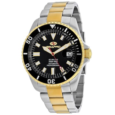 Seapro Men's Scuba 200 Black Dial Watch - SP4326 - 6 (36)