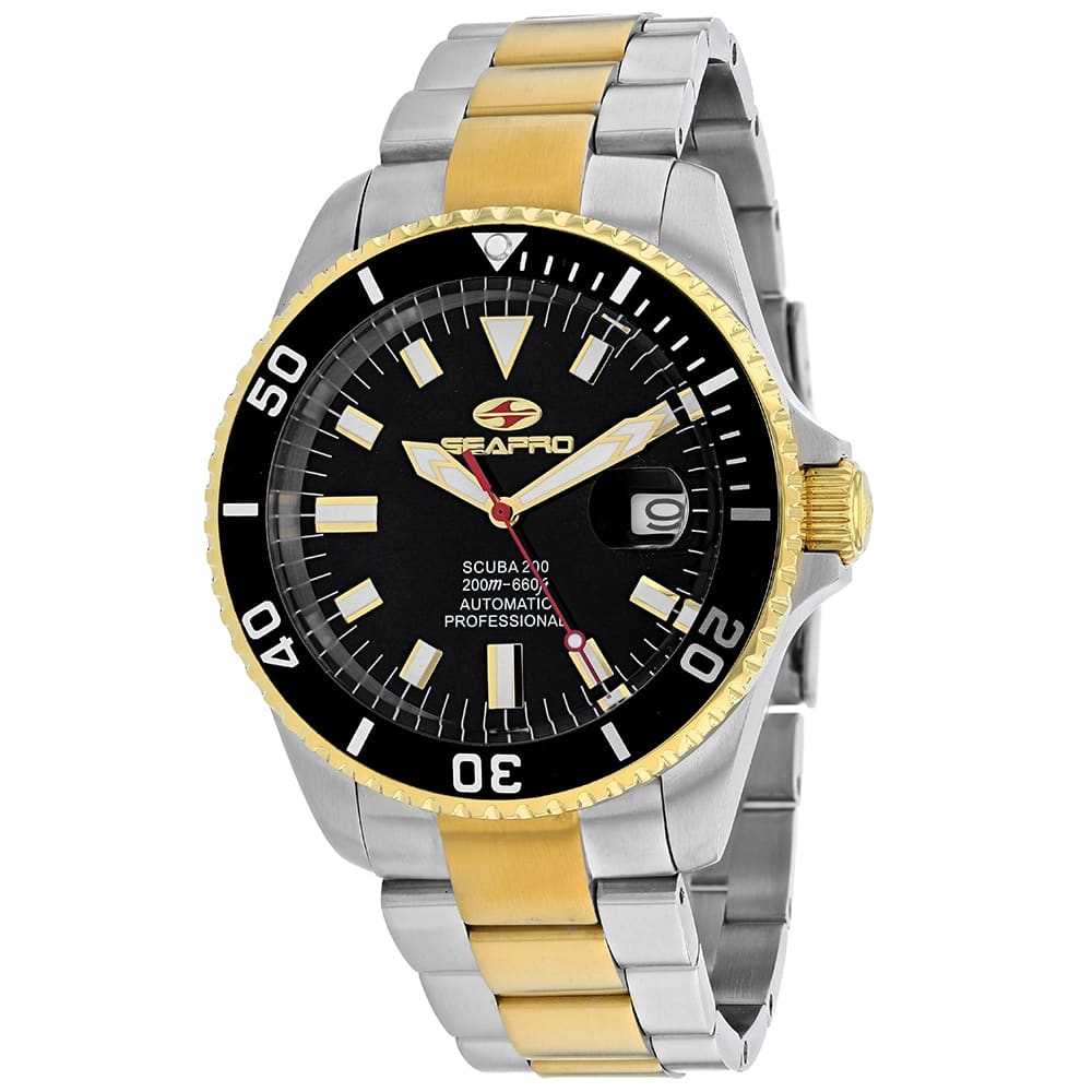 Seapro Men's Scuba 200 Black Dial Watch - SP4326 - 6 (36)